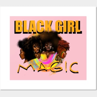 Black Girl Magic Posters and Art